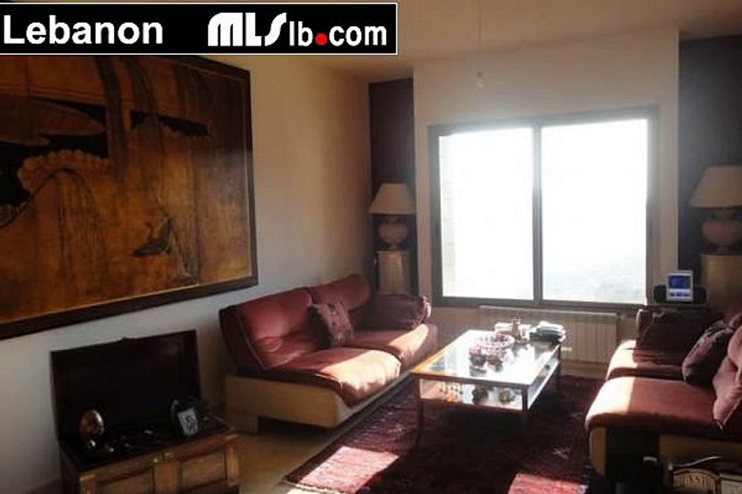 300 m2 Duplex for sale in Mansourieh   Daychounieh   with a 30 m2 terrace and open view mountains.