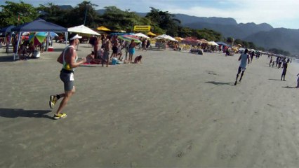 5 km corrida, 1 km natação, Prova de Biátlon, Aquathlon, Ubatuba, SP, Brasil, Marcelo Ambrogi, Equipe, Fernando, 18 de abril de 2015, (16)