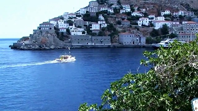 Vidéo Grèce Hydra ile sans voiture (Discovery of Hydra Greece island without a car)