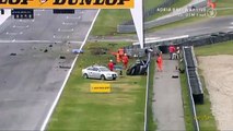 DTM Crash - Alexandre Prémat - Horror Crash (DTM Adria 2010)