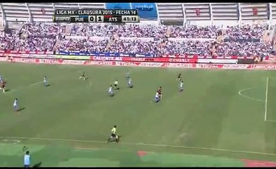 puebla-atlas 0-1 C. Suarez goal