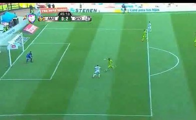 club america-queretaro 0-2 Pineda fantastic individual goal replay