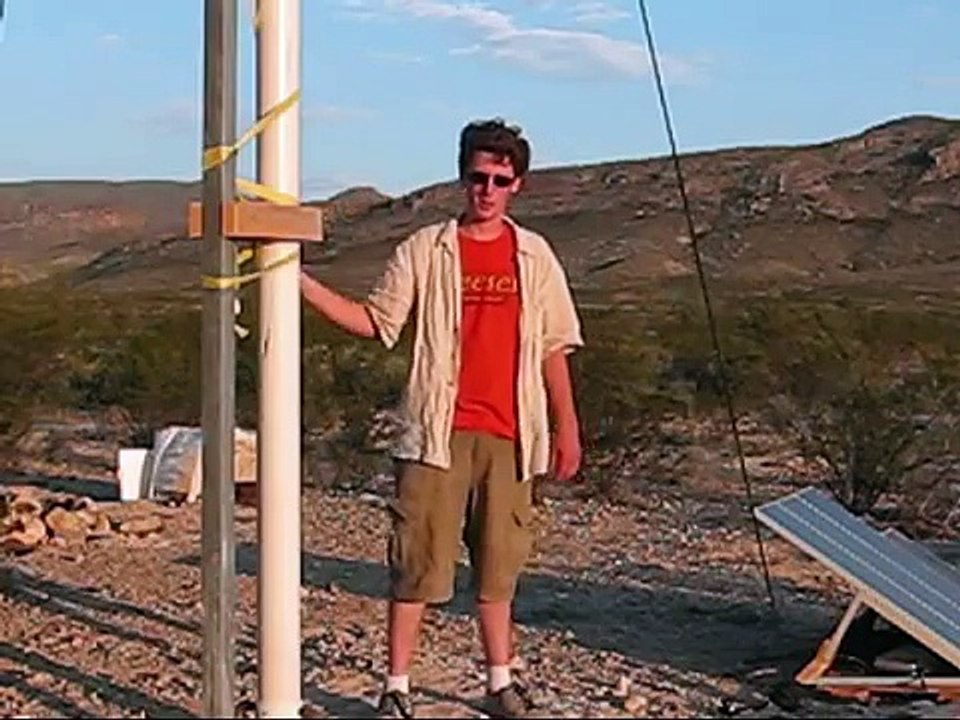 Off Grid in Texas -  DIY Wind Turbine