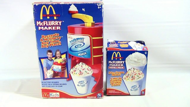 McDonald's McKids McFlurry Maker, Spinmaster Toys - Make Your Own McFlurries!