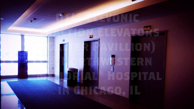 Elevator | OTIS Elevonic Traction | Galter Pavillion | Northwestern Memorial® Hospital | Chicago, IL