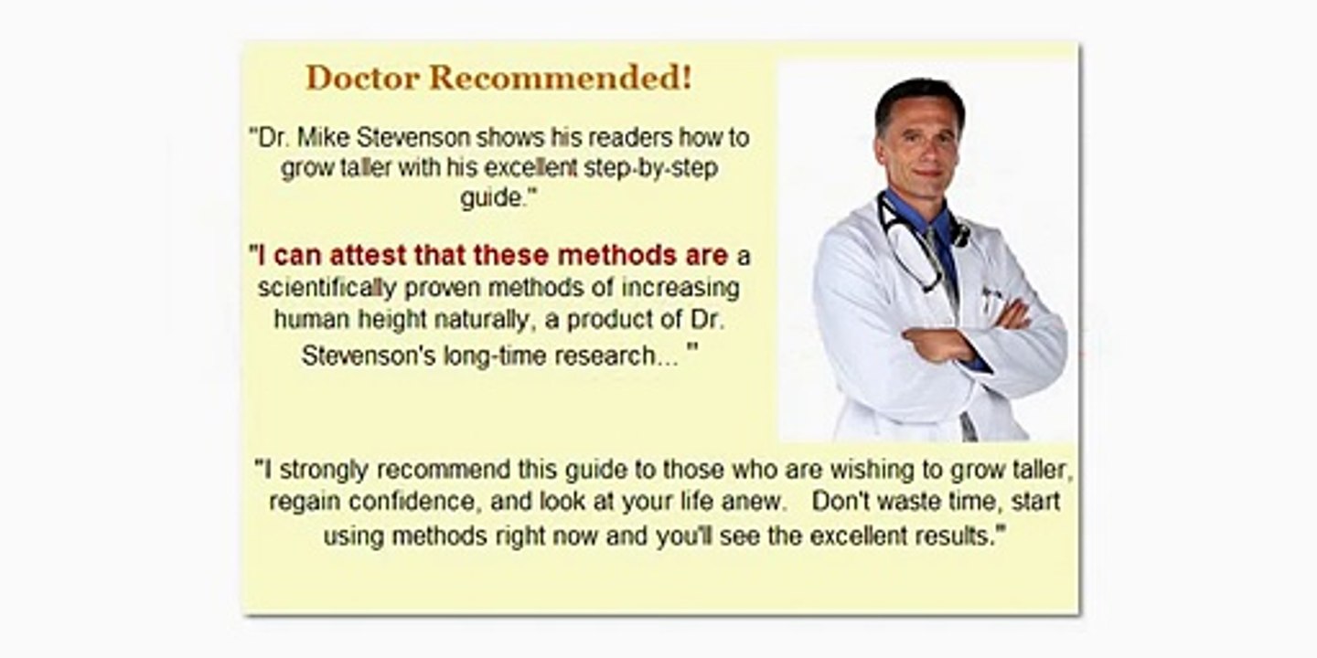 How I Grow Taller Secrets