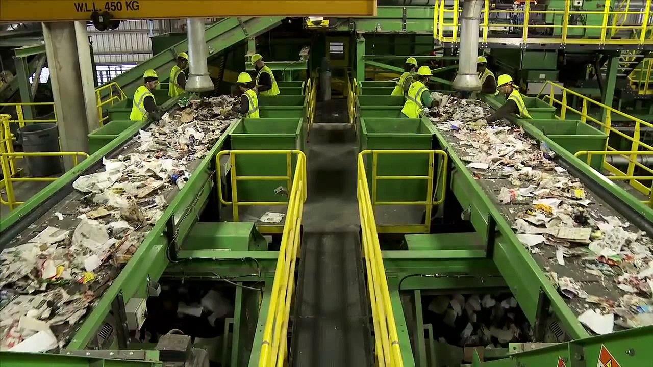 Waste Management SingleStream Recycling Take a tour of our