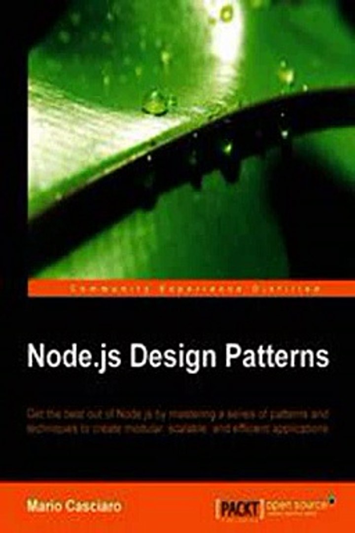 Download Node.js Design Patterns Ebook {EPUB} {PDF} FB2