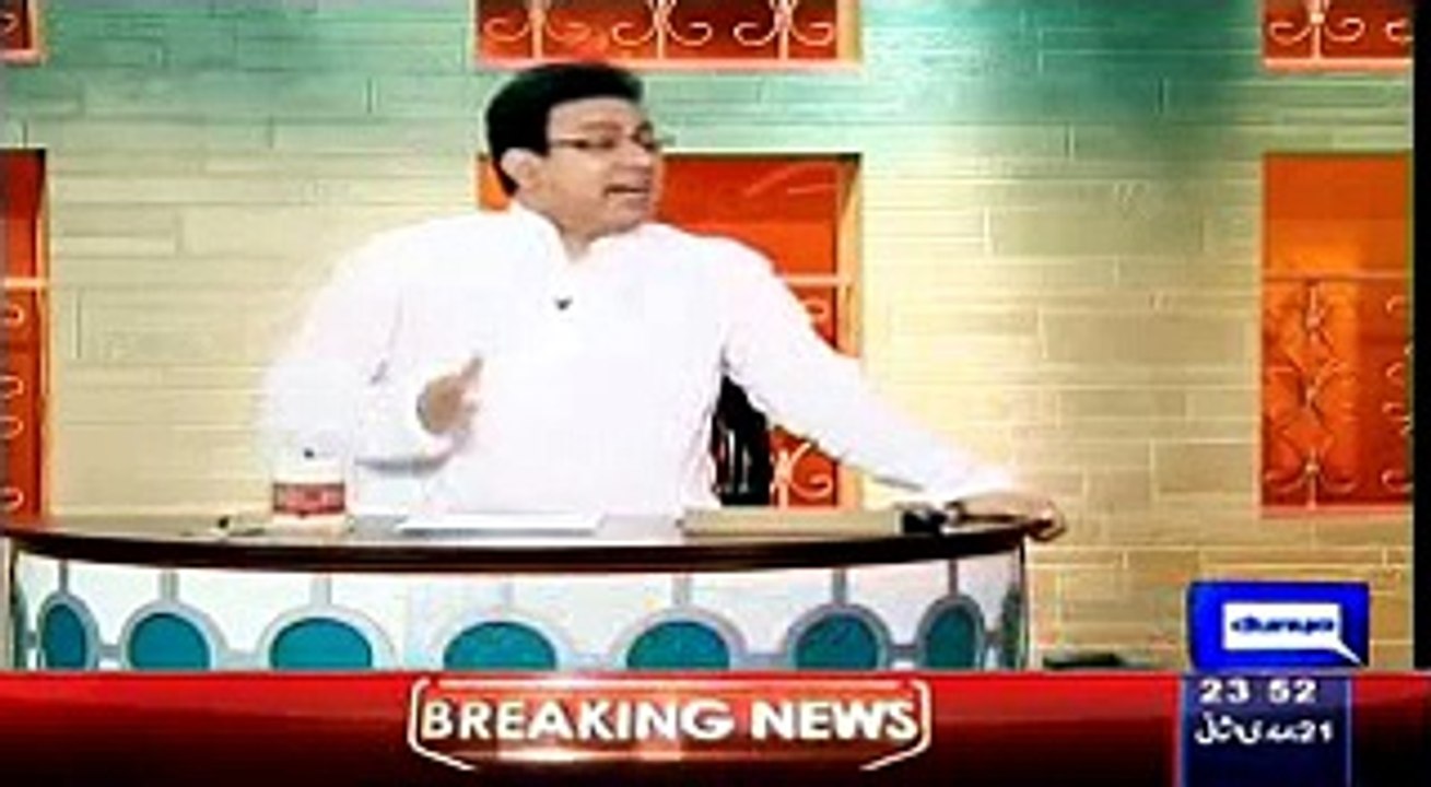 Hasb e Haal with Azizi 10 April 2015 Part 5 of 5 - Dunya News