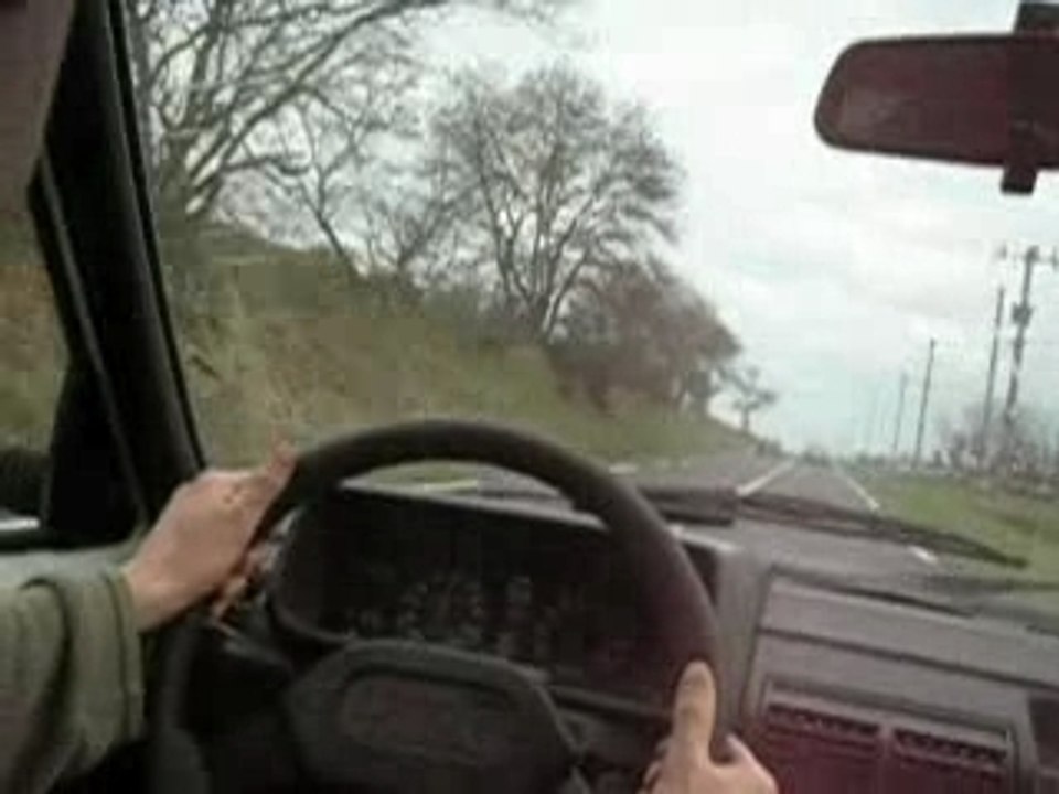 0 à 180 en 205 GTi 1.6 105 de 1984