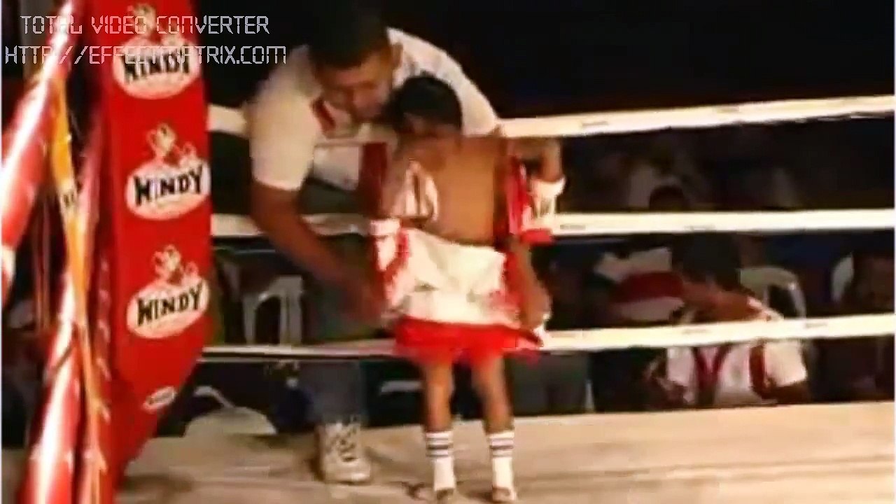 Kids Kick Boxing in Thailand