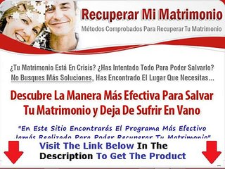 Recuperar Mi Matrimonio Unbiased Review Bonus + Discount