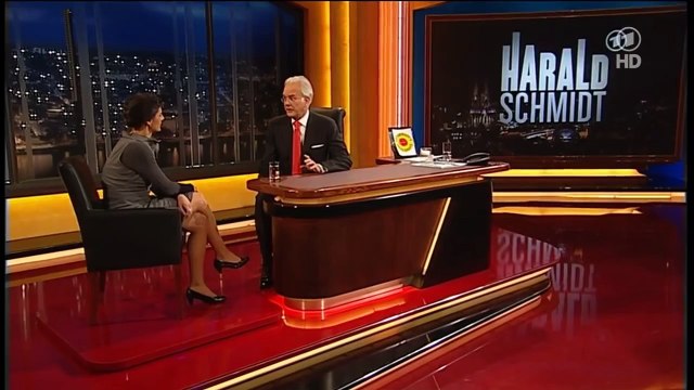 Sahra Wagenknecht (LINKE) bei Harald Schmidt - ARD