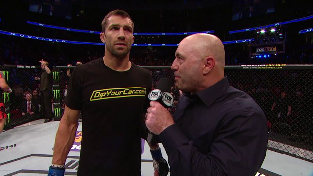 Fight Night New Jersey: Luke Rockhold Octagon Interview
