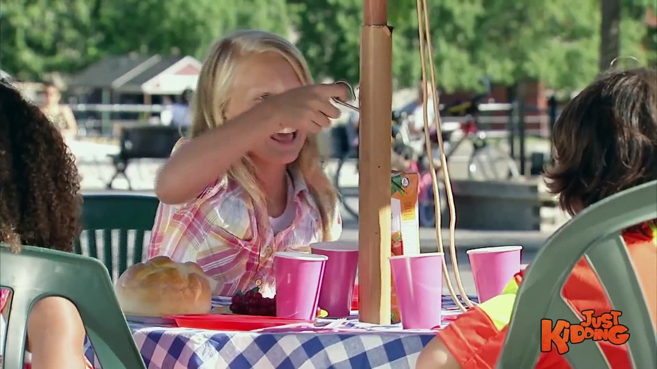 Falling Parasol Prank
