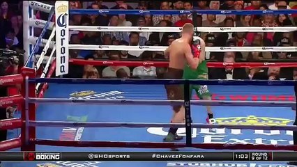 Andrzej Fonfara Knocks Down & stops Julio Cesar Chavez Jr.