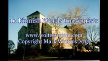 Learn Finnish - 10 Finnish Words for Tourists