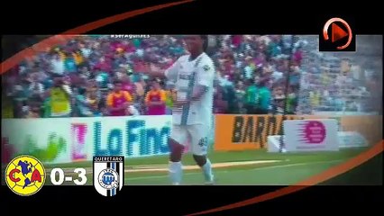 Ronaldinho no olvidó la magia y anotó doblete en goleada del Querétaro