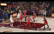 NBA 2K15 HD max settings 60fps gameplay 5 pc Chicago Bulls VS Cleveland Cavaliers Nvidia shadowplay