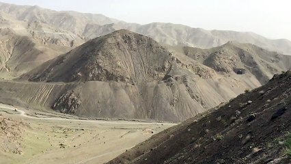 Asia's largest railway train through tunnel Balochistan