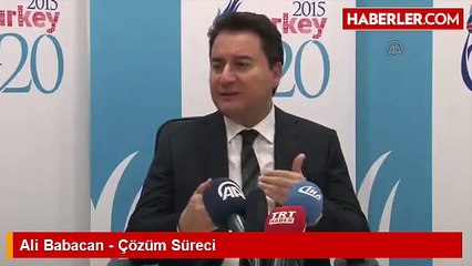 Başbakan Yardımcısı Babacan Açıklaması