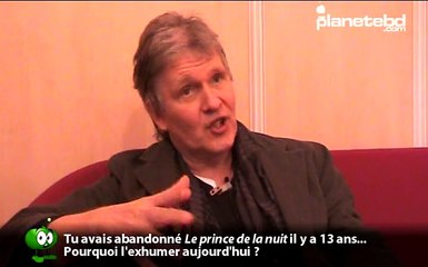 Yves Swolfs en interview pour planetebd.com