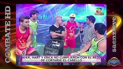 buzzcut and razor lines on tv