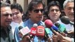 Dunya News - Karachi: People of Karachi have great tolerance to bear with Altaf’s speech: Imran Khan