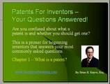 Inventors and Patents Chapter 1 - What is a patent?