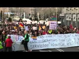 Las mareas ciudadanas se manifiestan contra el "austericidio" de la Troika