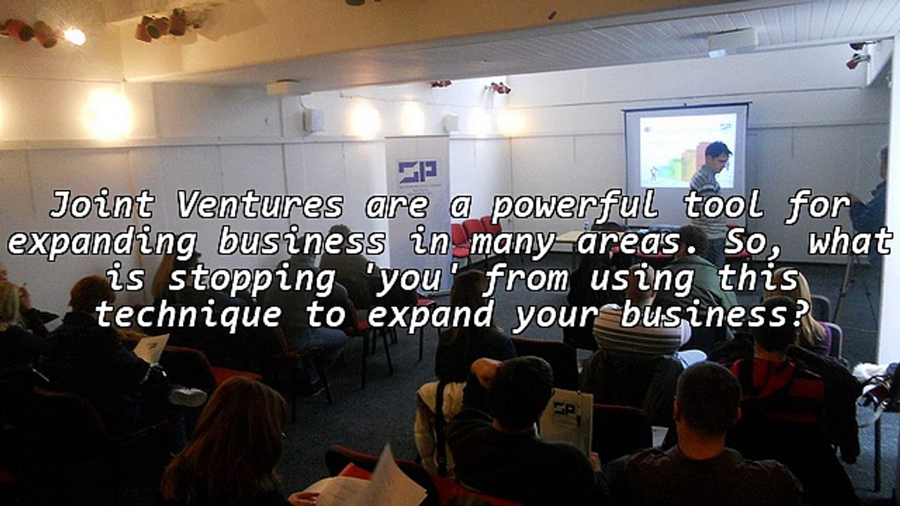 Internet Marketing Success With Joint Ventures