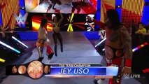 Jey Uso (w/ Jimmy Uso and Naomi) vs. Tyson Kidd (w/ Cesaro and Naomi)