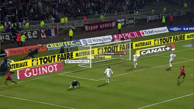 01/03/09 : Jimmy Briand (90'+1) : Lyon - Rennes (1-1)