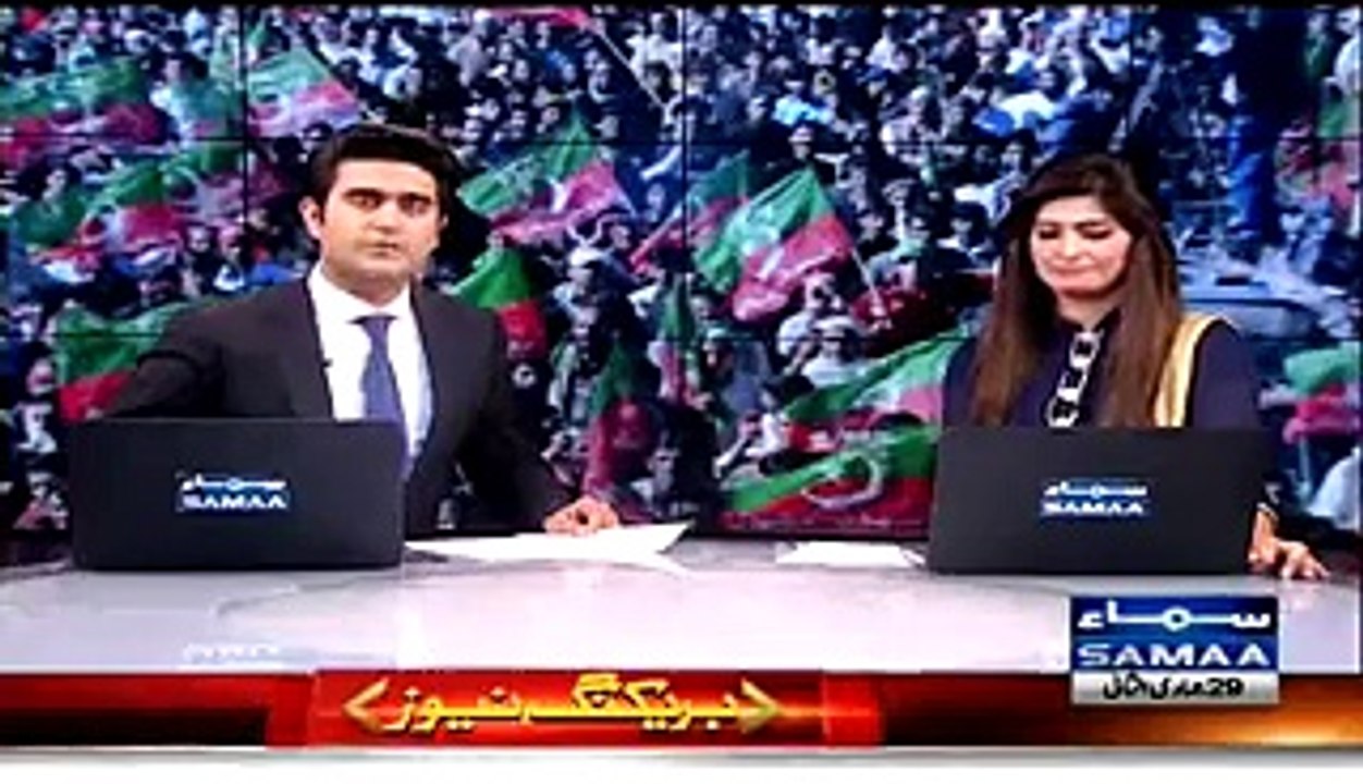 Shackles of fear broken --- PTI flags in building of NA-246 which was known as MQM's stronghold