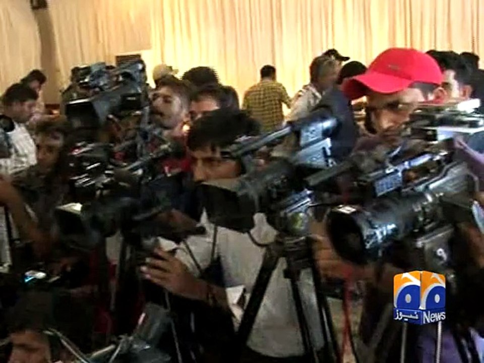 Karachi: Reham Khan speak to Media-19 Apr 2015