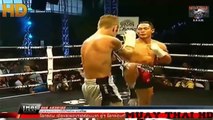 Sanchai Elbow vs Craig Dickson KO   Muay thai fight 2014 HD