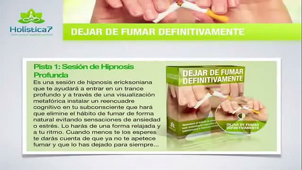 Como Dejar de Fumar Definitivamente con autohipnosis.