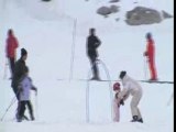 Mareva et Aude au ski