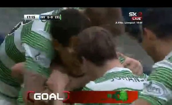 Scottish FA Cup - Inverness v. Celtic 0-1 Van Dijk free-kick goal