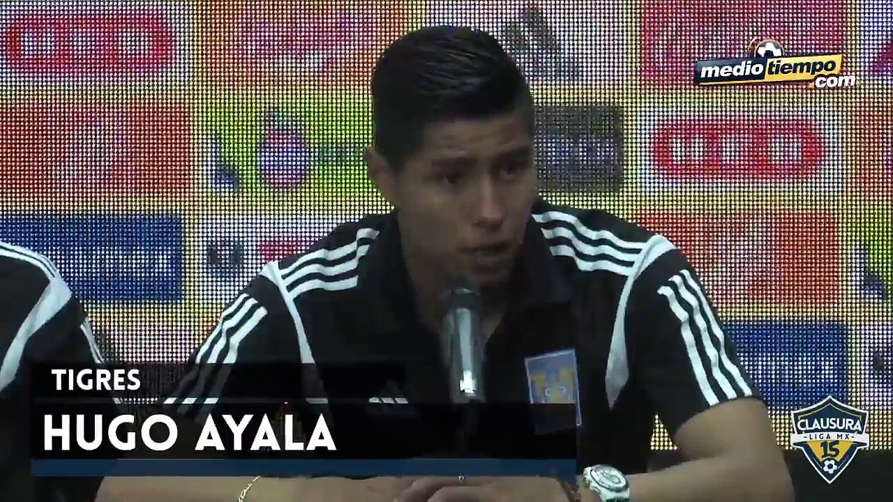 Hugo Ayala salió con lesión