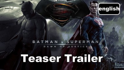 Batman v Superman: Dawn Of Justice - Official Teaser Trailer (Ben Affleck, Henry Cavill, Zack Snyder) [HD]