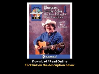 Download BLUEGRASS GUITAR SOLOS THAT EVERY PARKING LOT PICKER SHOULD KNOW SERIE