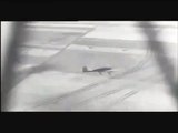 german WW2 STUKA ju87g shooting T34, T35, A9/10 cruiser tanks with anti-tank gun combat camera video