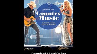 Download Country Music A Cultural and Stylistic History By Jocelyn R Neal PDF