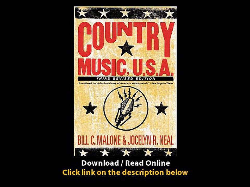 Download Country Music USA By Peter YarrowPaul StookeyMary TraversBill C Malone