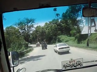 Beautiful view of haripur,traveling to abbottabad