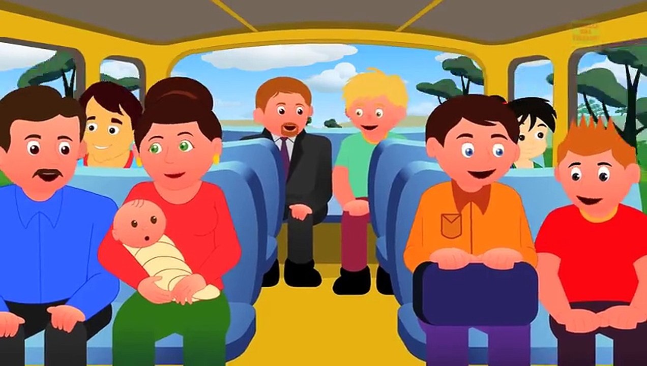 Wheel On The Bus with Lyrics