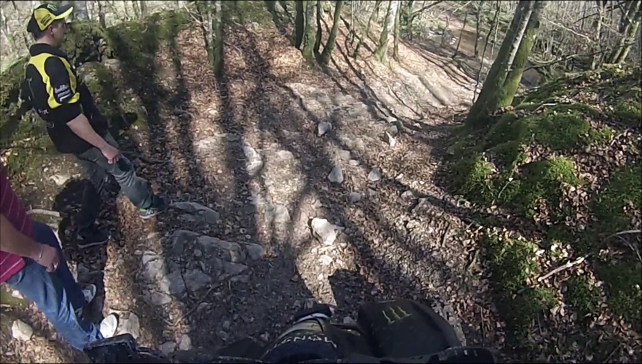 Suzuki samurai 400 LTZ ballade Gopro HD