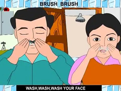 Brush Brush-rhymes-rhymes for children-nursery rhymes-english rhymes-rhymes for kids