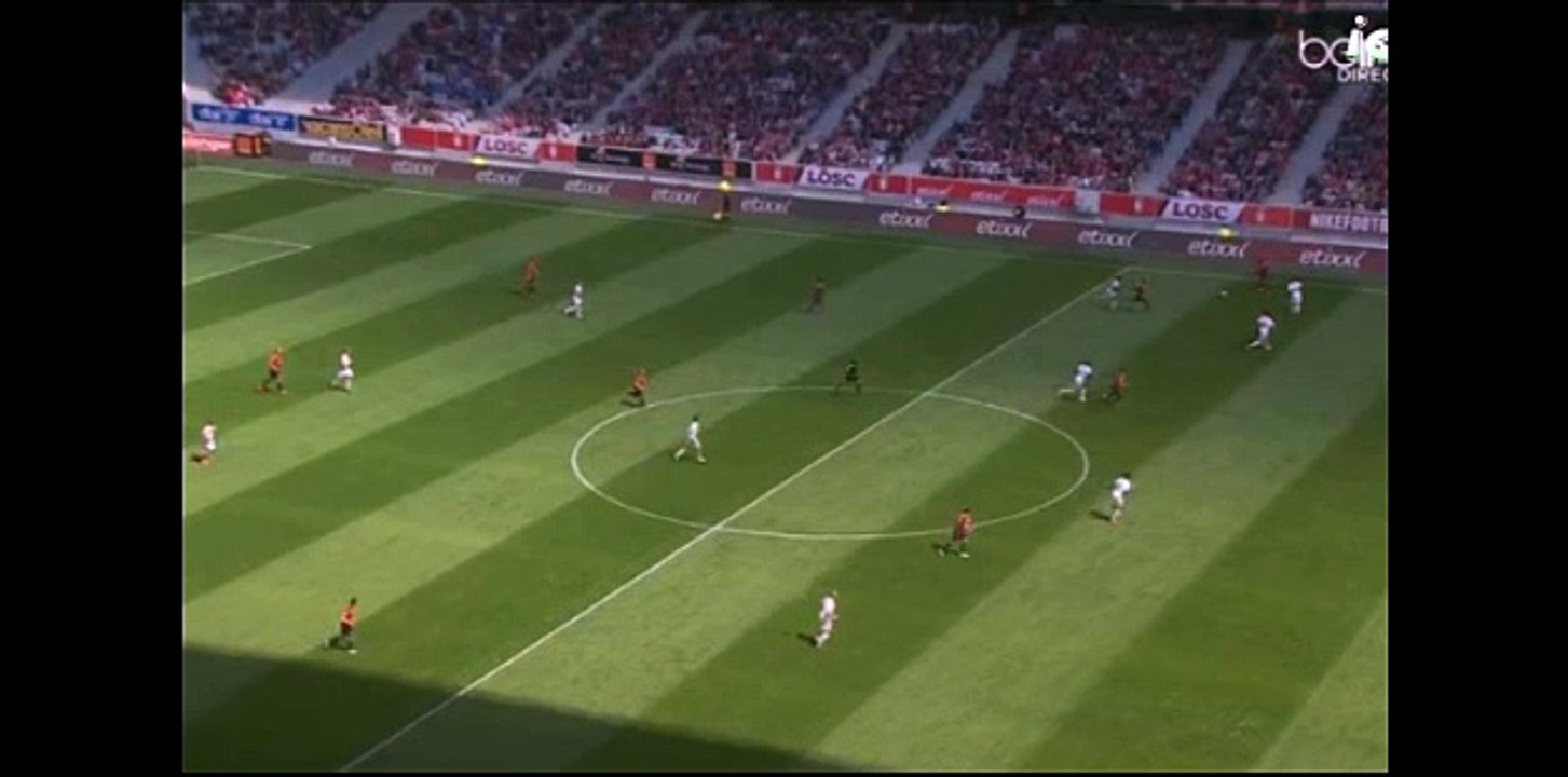 Nolan Roux Goal 1:0 - Lille OSC vs FC Girondins de Bordeaux  - 18/04/2015